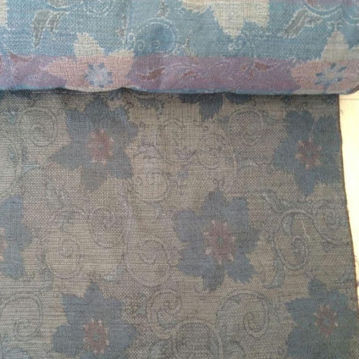 218) 着物リメイク ワンピース ギャザーワンピース ロング ウール