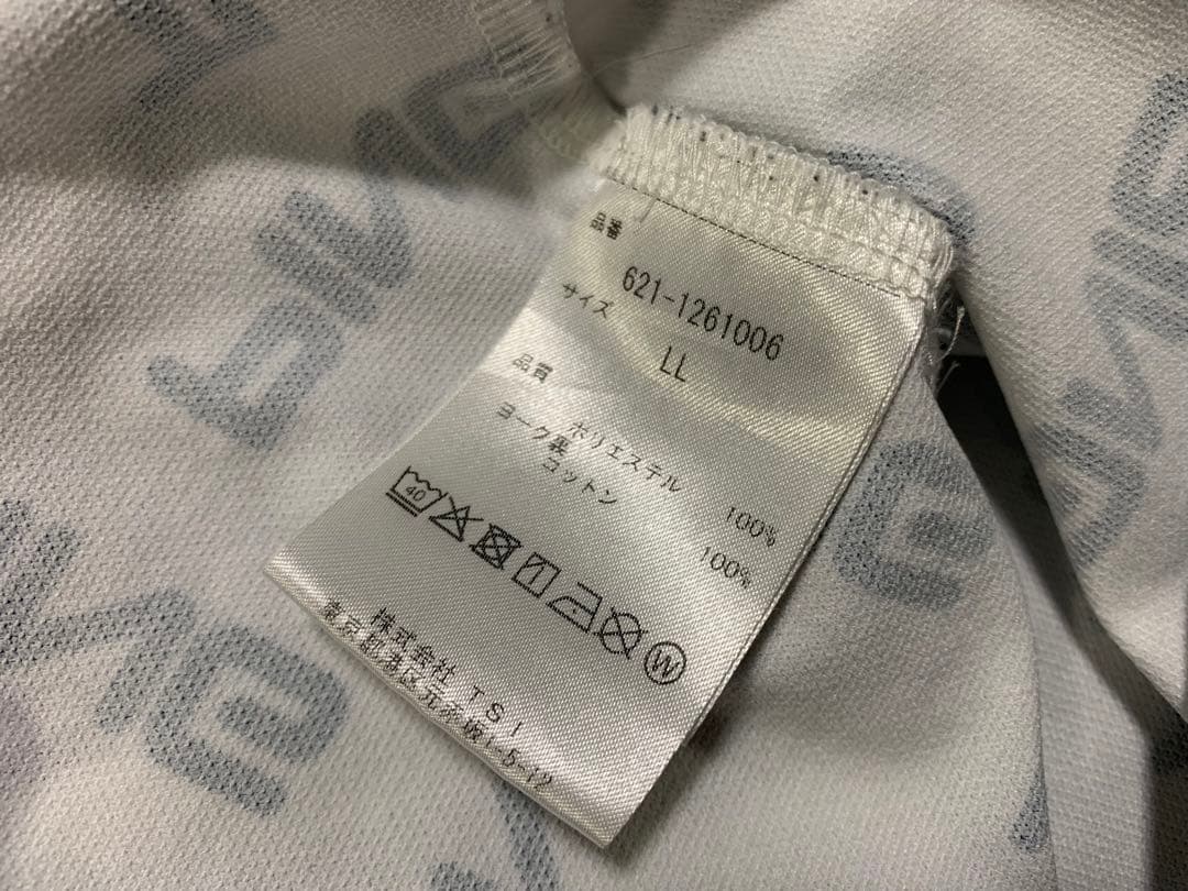 極美品　PING ピン 高品質 ストレッチ 鹿の子 長袖ポロシャツ LL