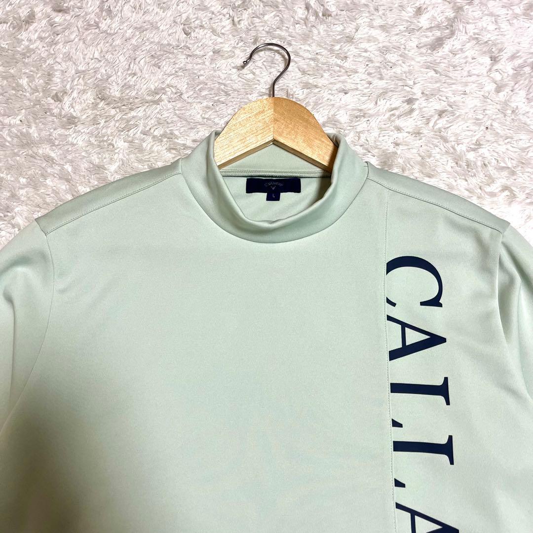 ✨未使用級✨希少色 callaway ゴルフウェア モックネック 長袖 Lサイズ