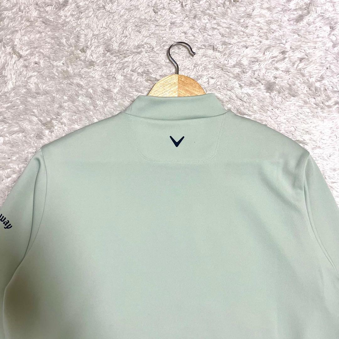 ✨未使用級✨希少色 callaway ゴルフウェア モックネック 長袖 Lサイズ