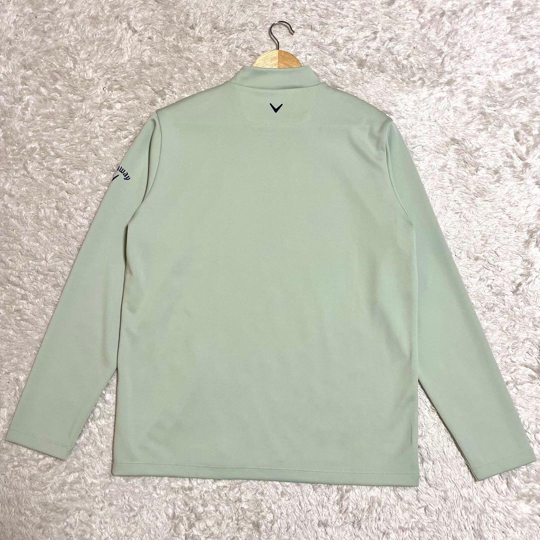 ✨未使用級✨希少色 callaway ゴルフウェア モックネック 長袖 Lサイズ