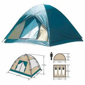 【新品・送込】3人用★定価12960円