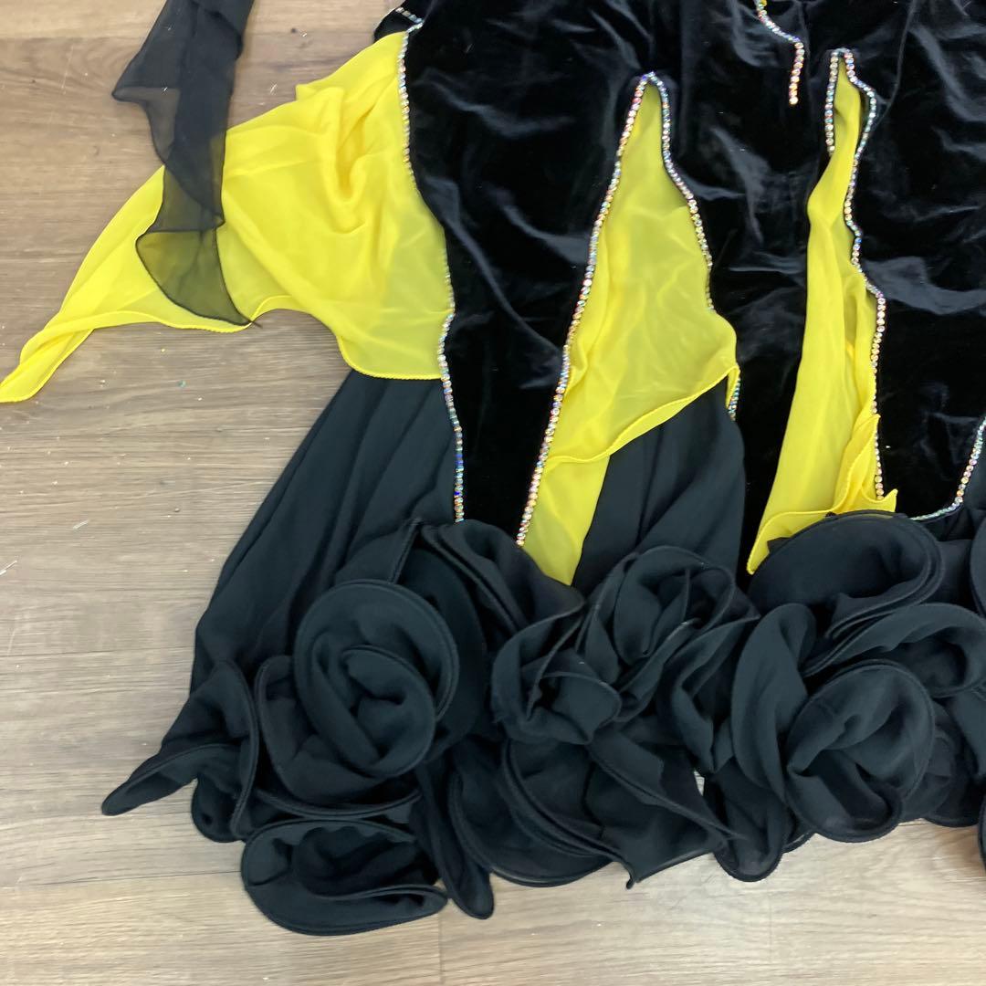 3.4 社交ダンス 競技会 ドレス モダン ラテン 舞台衣装 発表会 ストーン