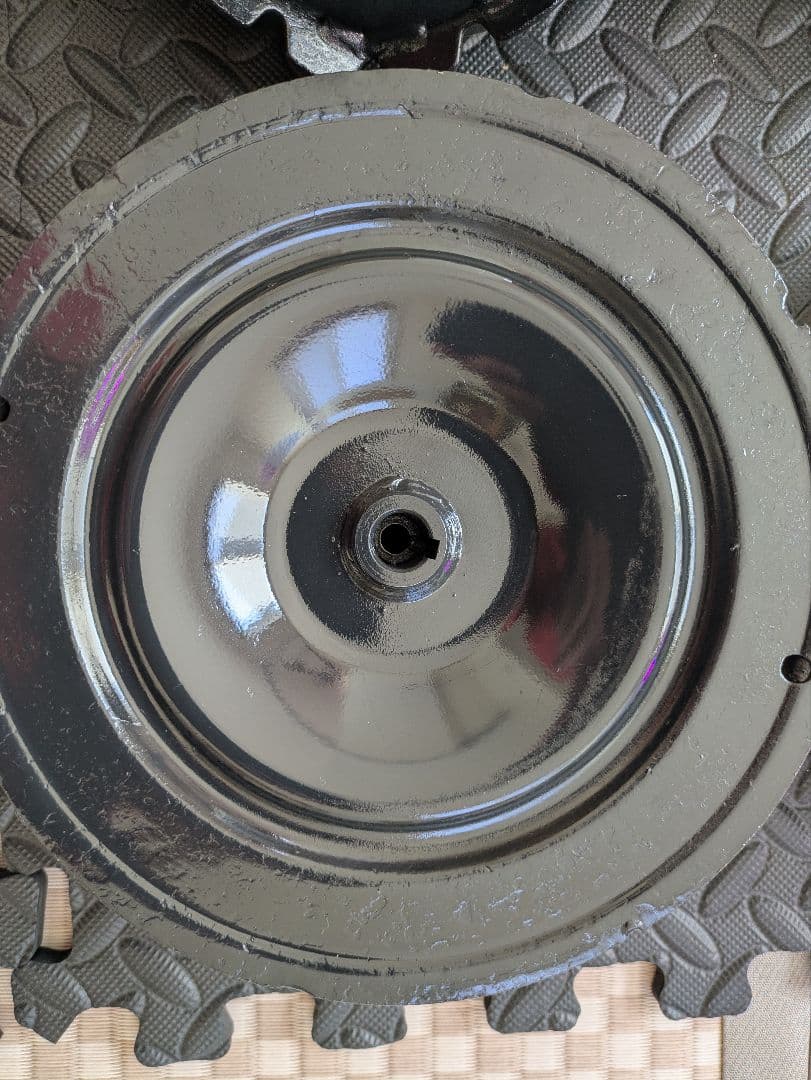 草刈り機　スパイダーモアの車輪4個