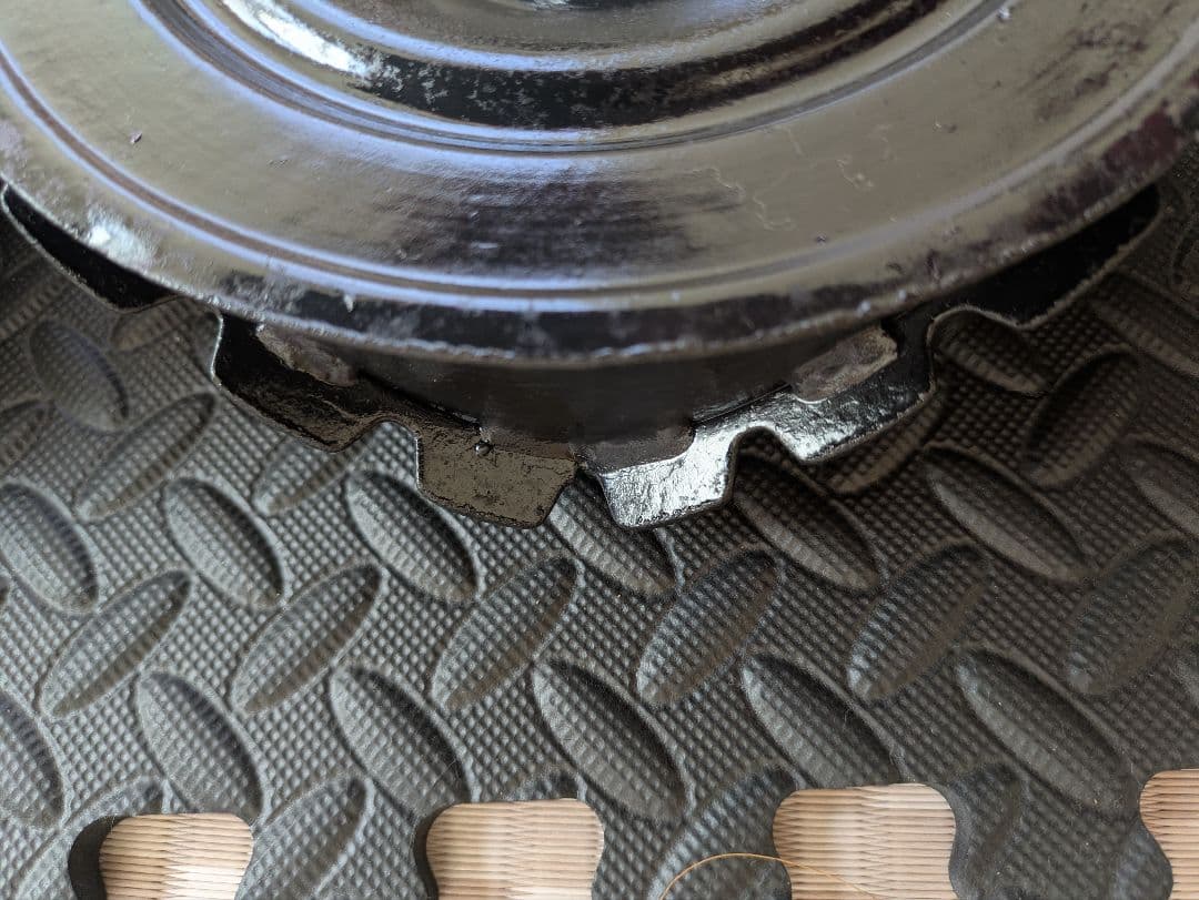 草刈り機　スパイダーモアの車輪4個