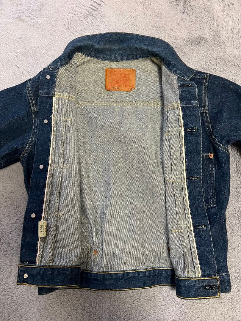 LEVI'S 71506XX 1st 大戦モデル 93年製　日本製36 濃紺