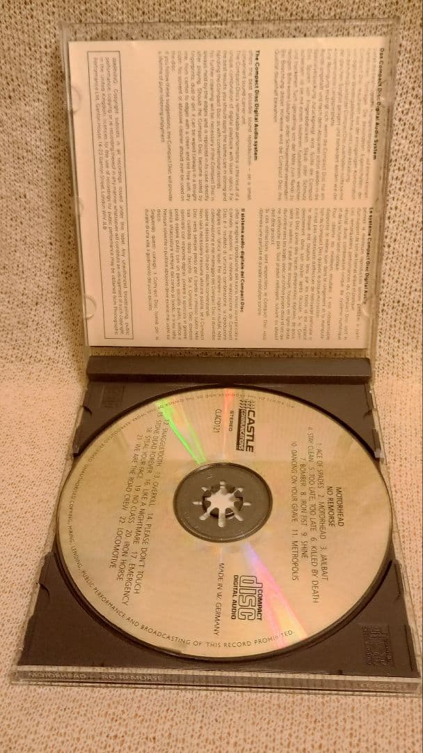 洋楽 モーターヘッド Motorhead 初期 CDアルバム 6枚セット メタル