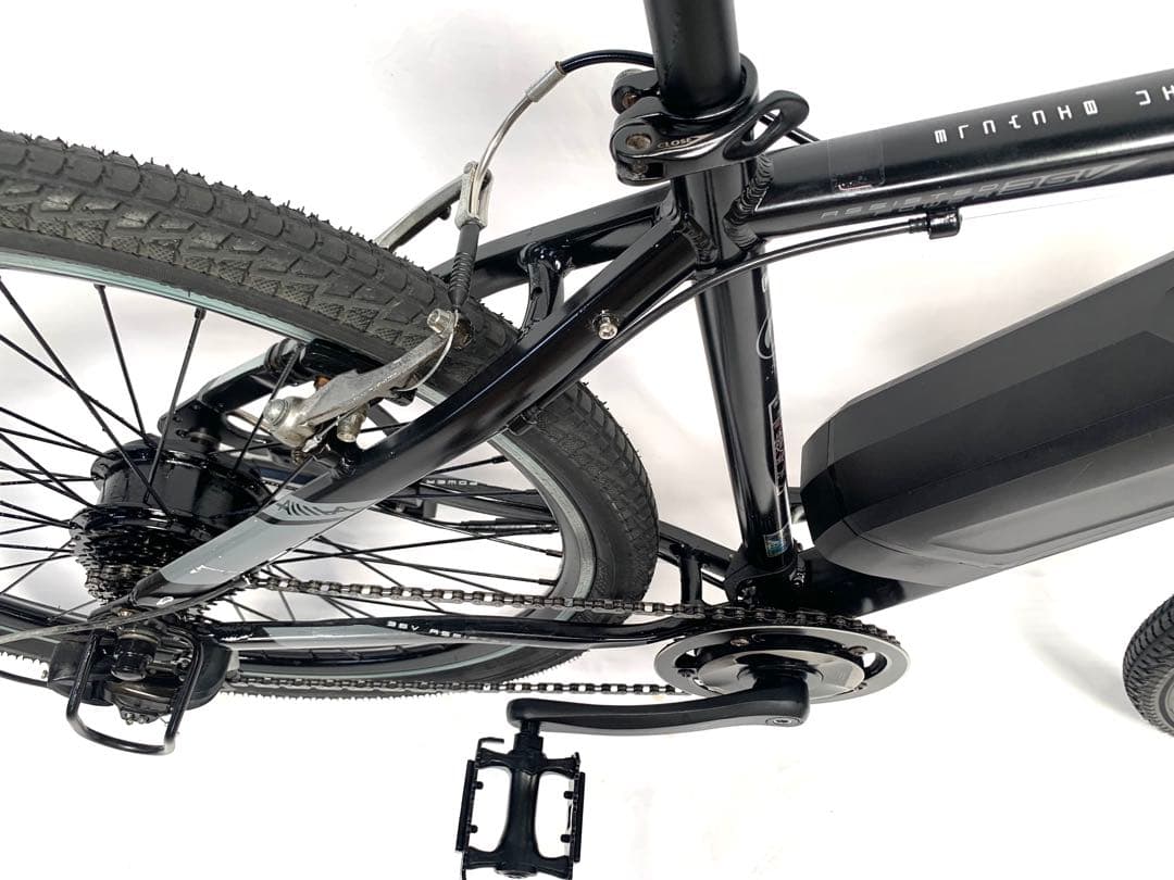 【即乘】送料無料 電動アシスト自転車 36V 7.8Ah 26インチ動作確認済