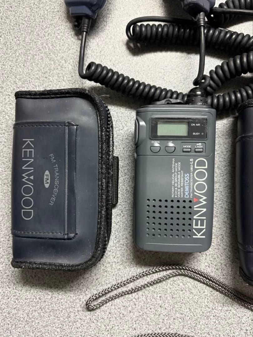 KENWOOD DEMTIOSトランシーバー　UBZーL5 ２台セット