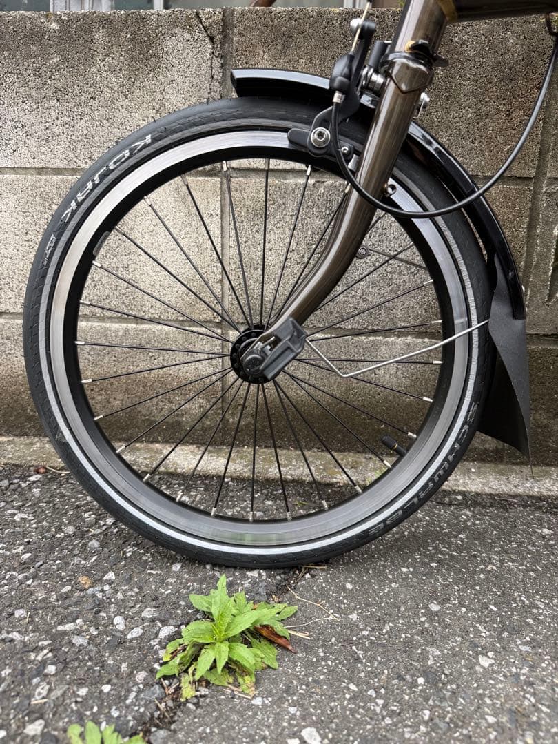 【極美品】ブロンプトン S6L ブラックエディション Raw Lacquer