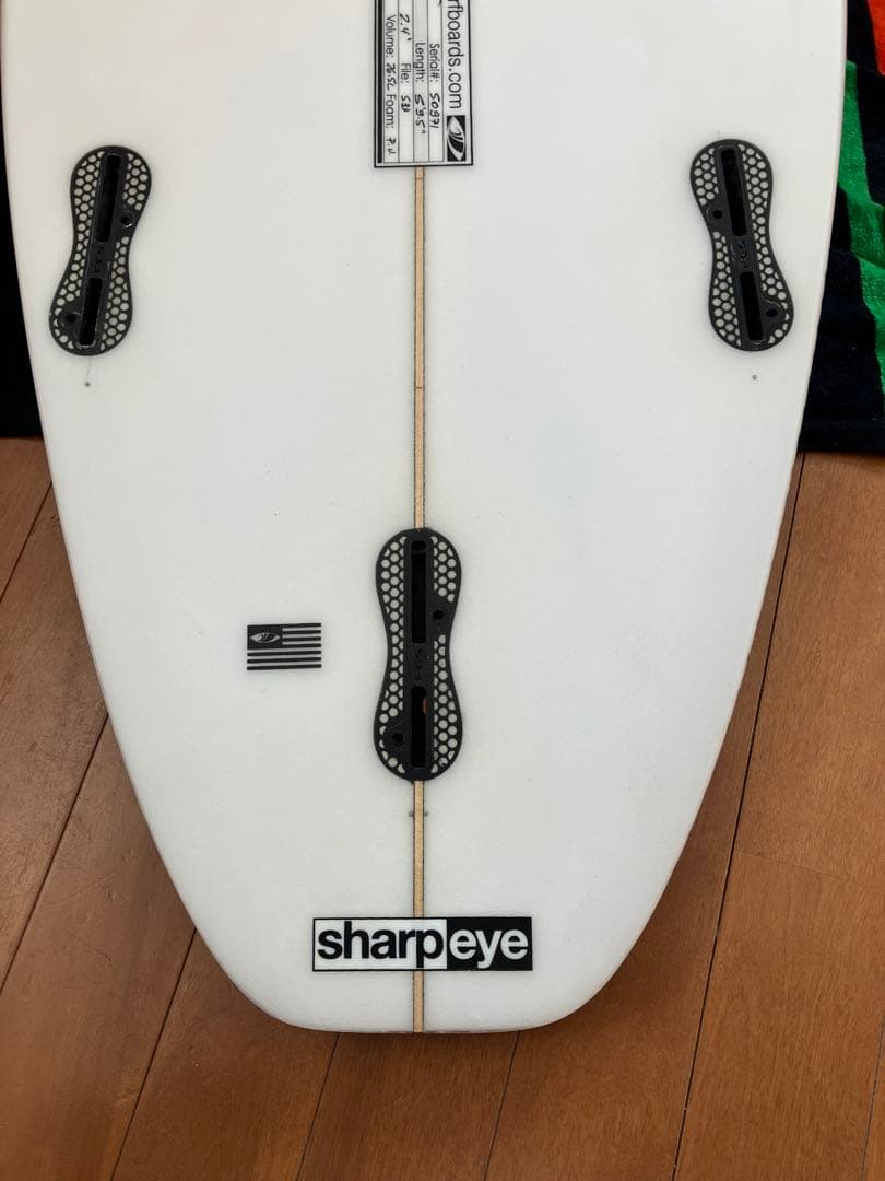 シャープアイ OKAY USモデル　5'9.5 湘南手渡し