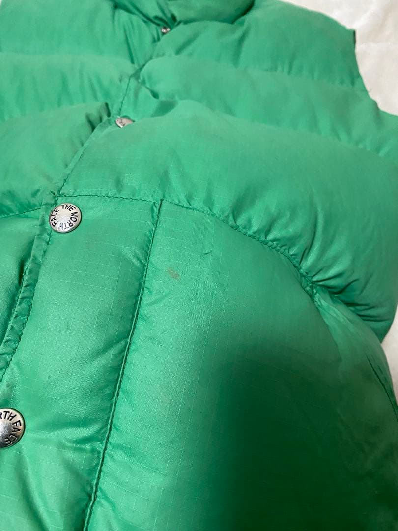 THE NORTH FACE 茶タグ　ダウンベスト