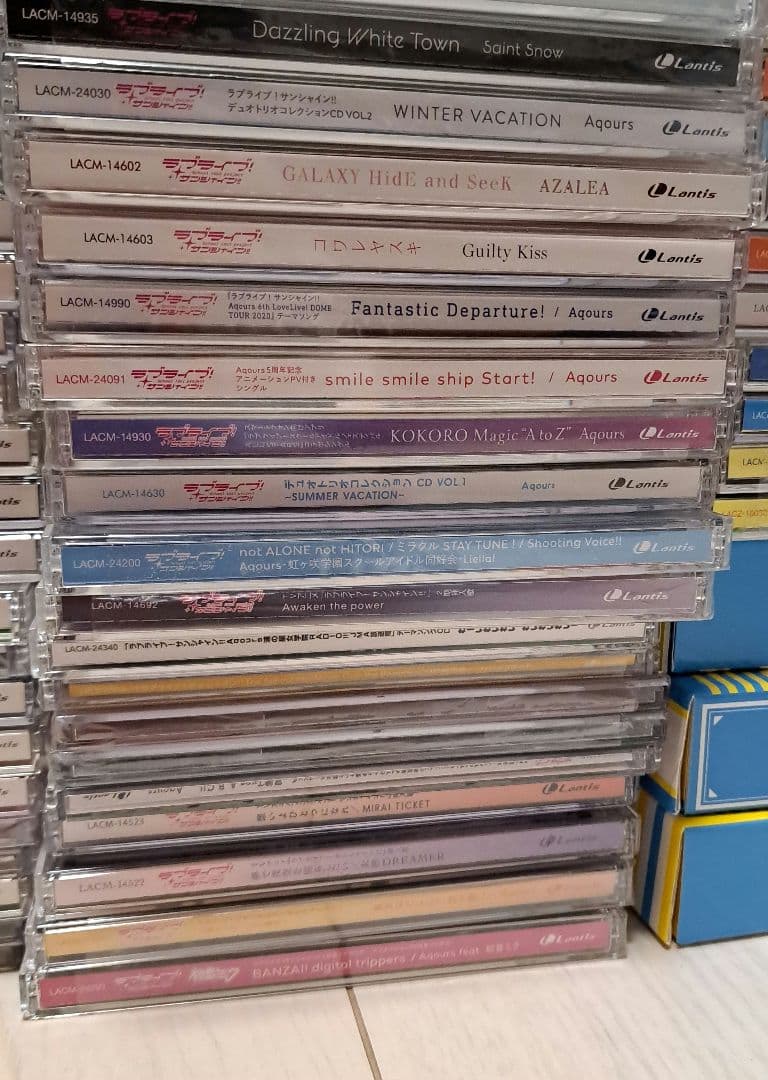 CD83枚まとめ売りセット ラブライブシリーズ 花澤香菜 三森すずこ バンドリ等