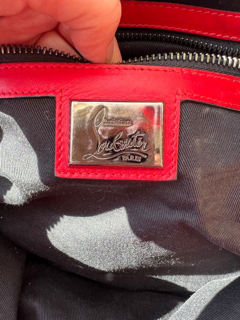 【Christian Loubutin】レザートートバッグ