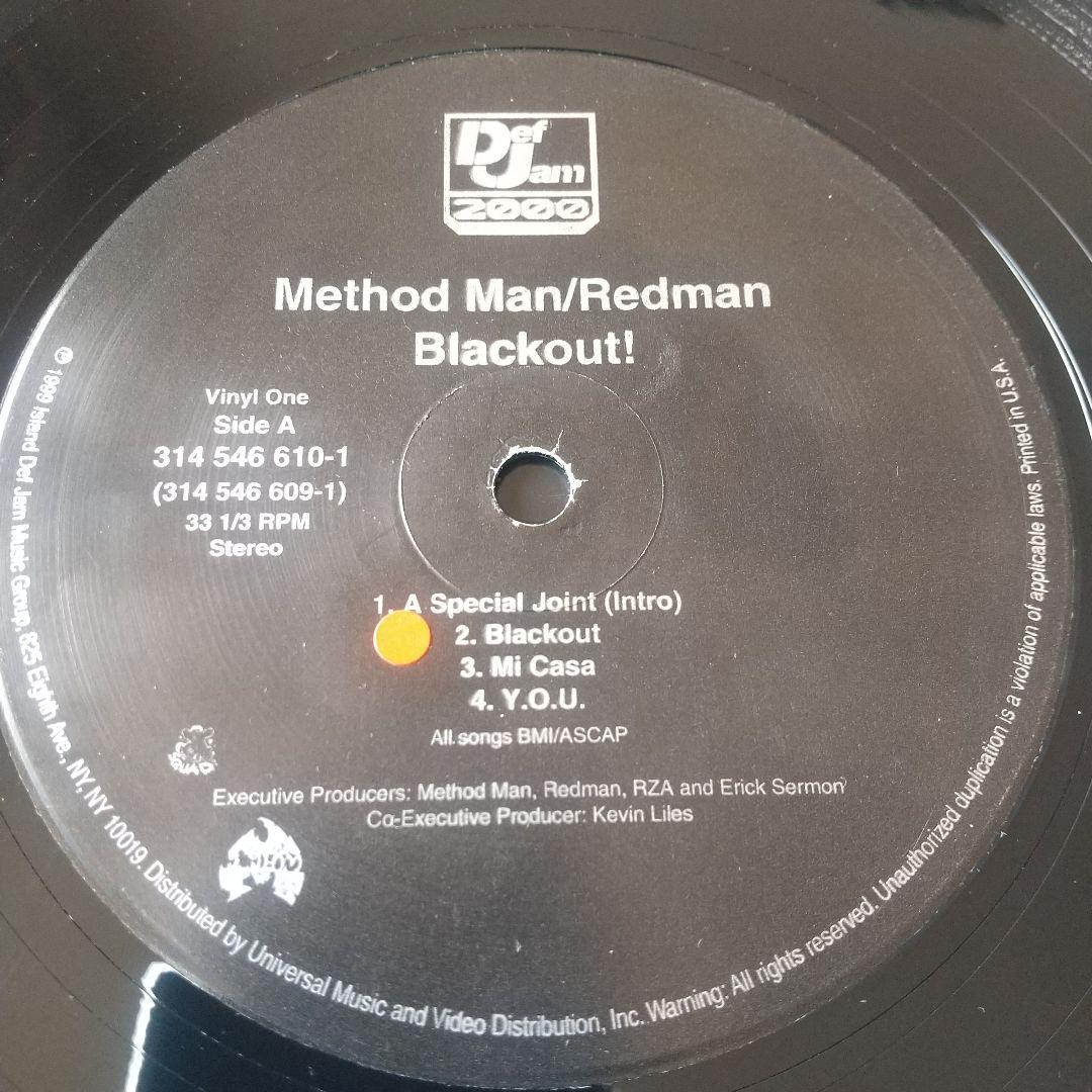 Method Man & Redman Blackout! 2LP レコード