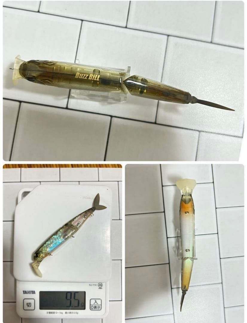 killer bill ALIVE SCREW MINNOW ALIVE 等