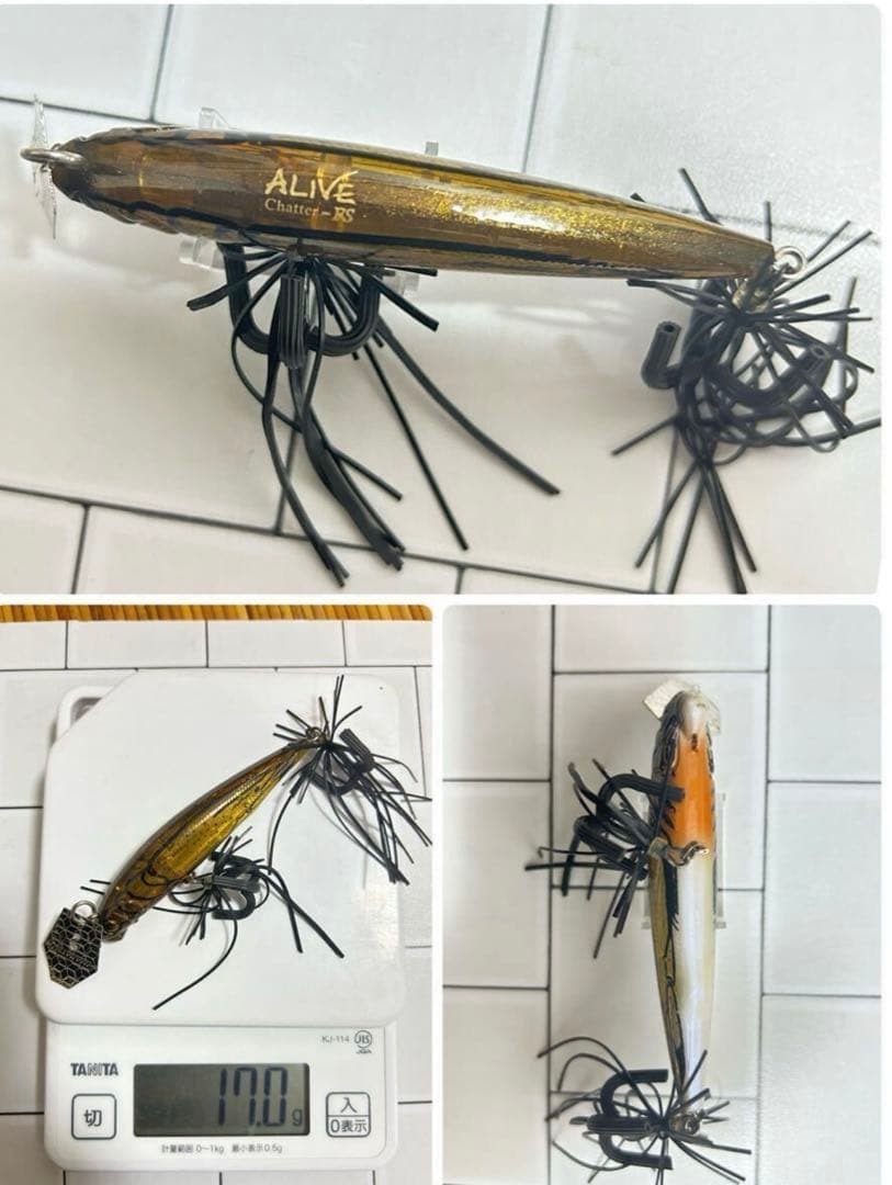 killer bill ALIVE SCREW MINNOW ALIVE 等