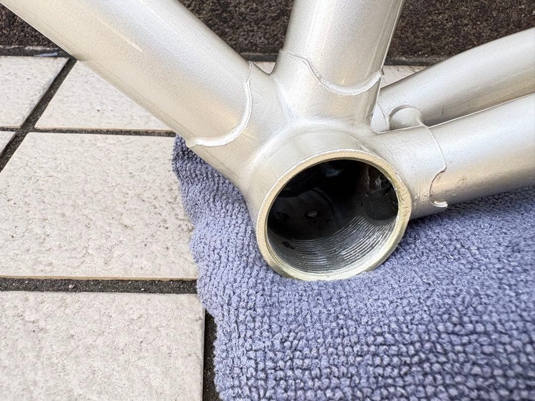 Panasonic ロードバイク クロモリフレーム