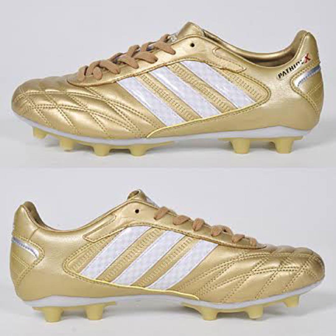 新品 アディダス　スパイク パティーク X Top ゴールド 正規品 26.0