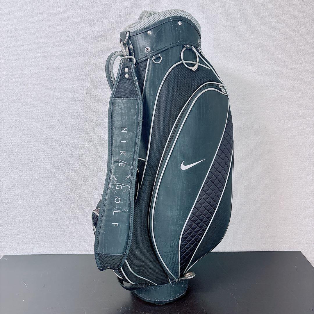 NIKE ナイキ ゴルフ カート型 キャディバッグ 5分割 ブラック 希少モデル