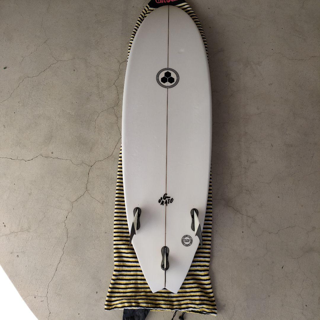 G-SKATE ショー 5'6\"　フィン付き