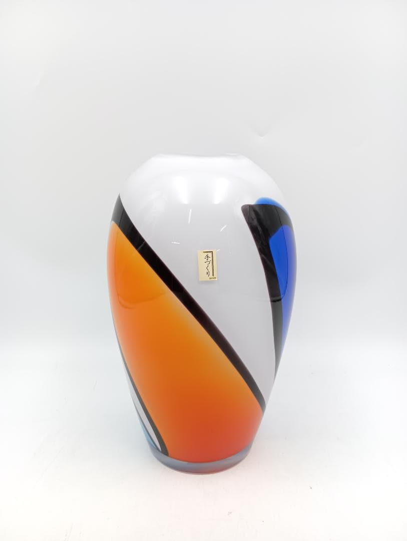 岩津硝子 IWATSU GLASS 花瓶 ガラス