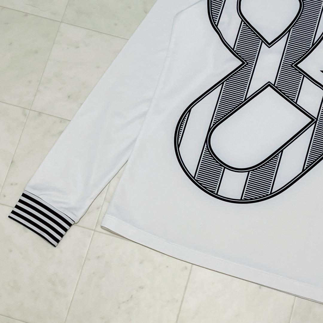 アンパスィ ビッグ ロゴ ハイネック ロンティー M ゴルフ ウェア ワッペン