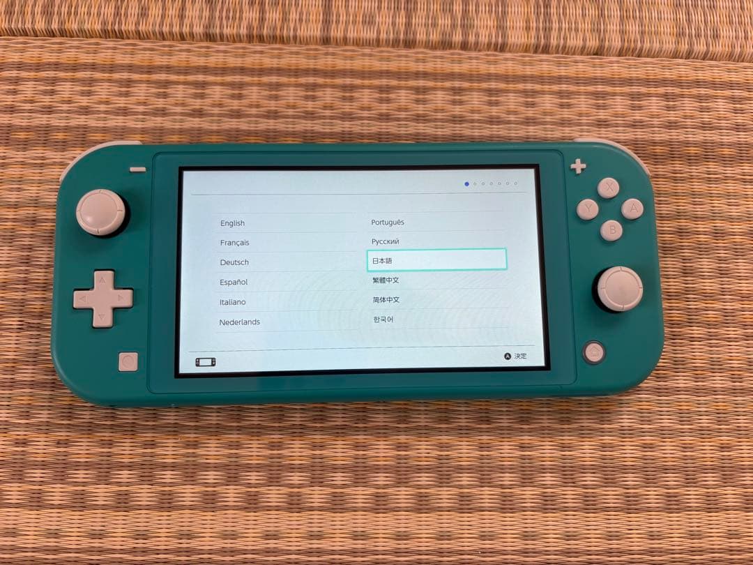 Nintendo Switch Lite ターコイズ(本体とケースのみ)