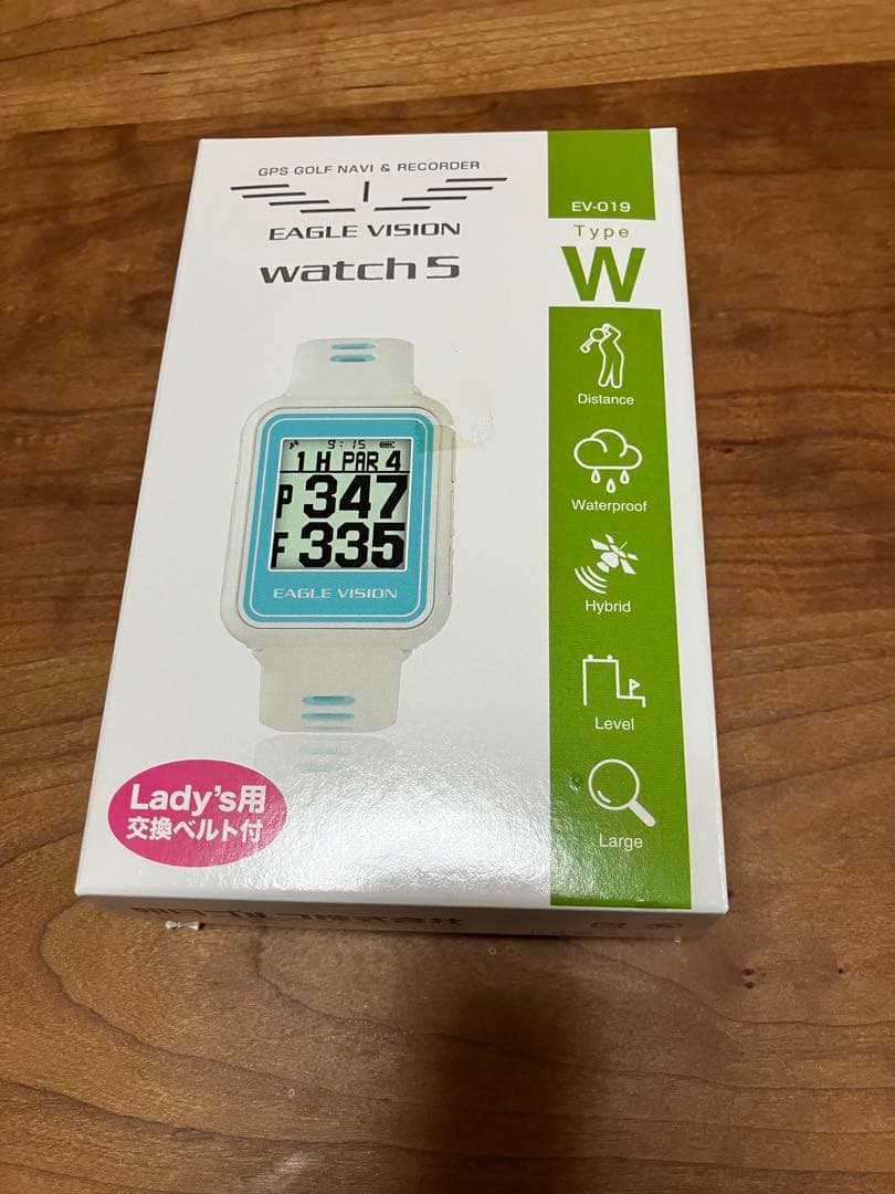 EAGLE VISION WATCH 5 ゴルフ　距離計　1回使用