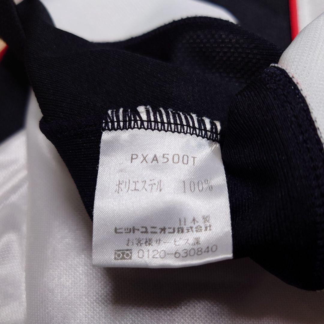 90s PUMA　ナンバリングビッグプリントゲームシャツ襟付きユニフォームプーマ