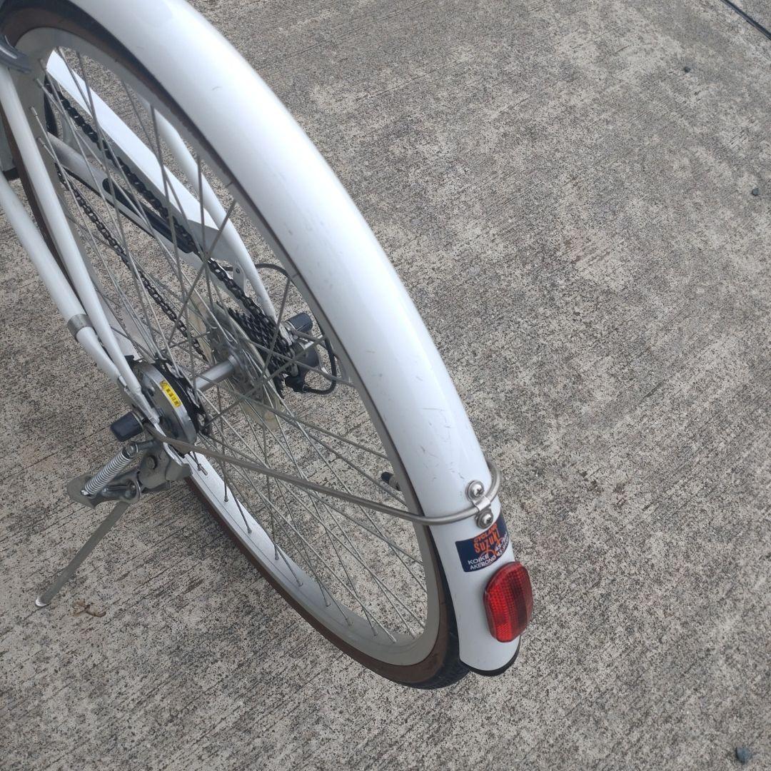 【愛知県豊橋市&田原市　直接引渡し限定】26インチ　シティサイクル ホワイト
