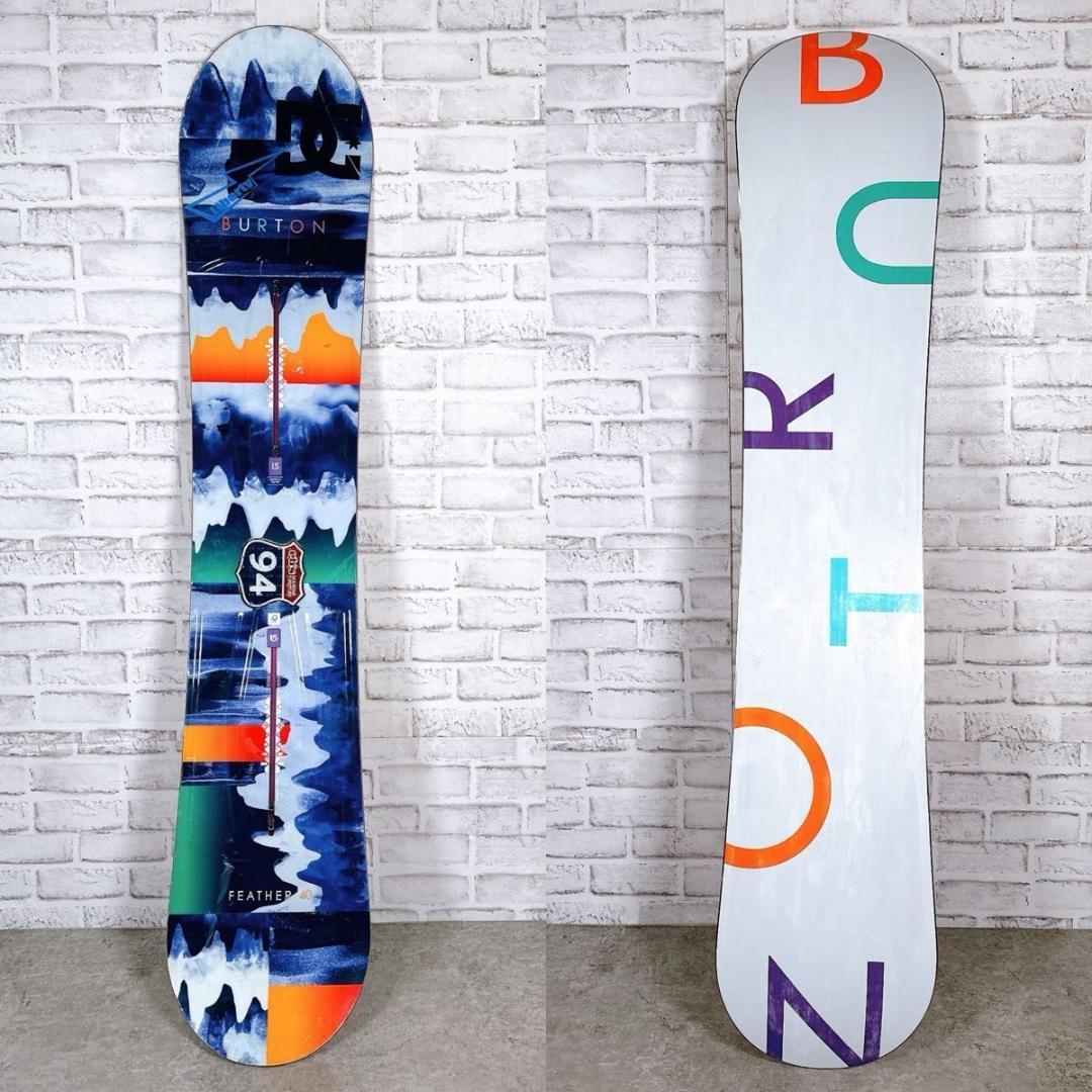BURTON FEATHER SCRIBE スノーボードセット バートン