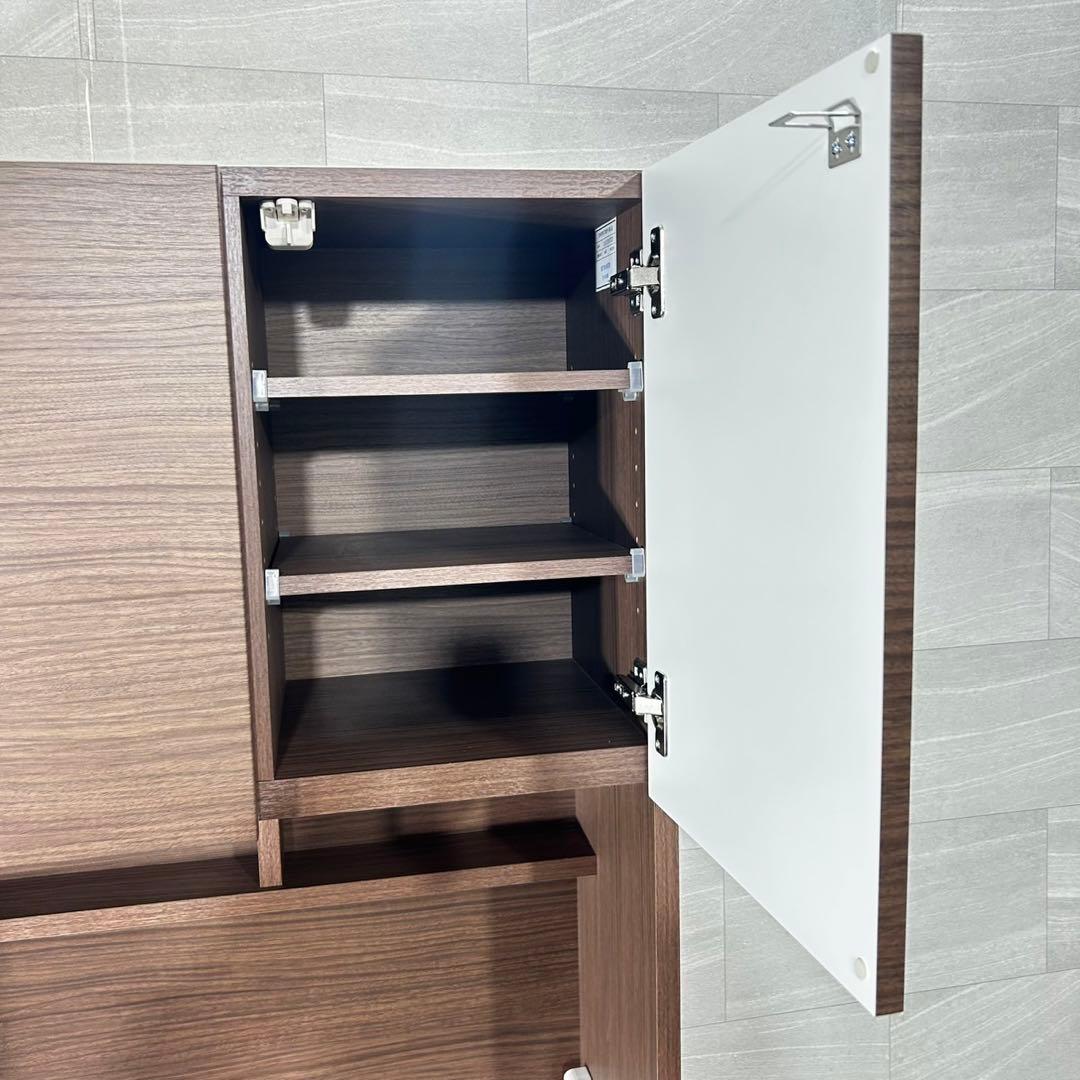 ニトリ キッチンボード 食器棚 SORREL 100KB 家具 d4981