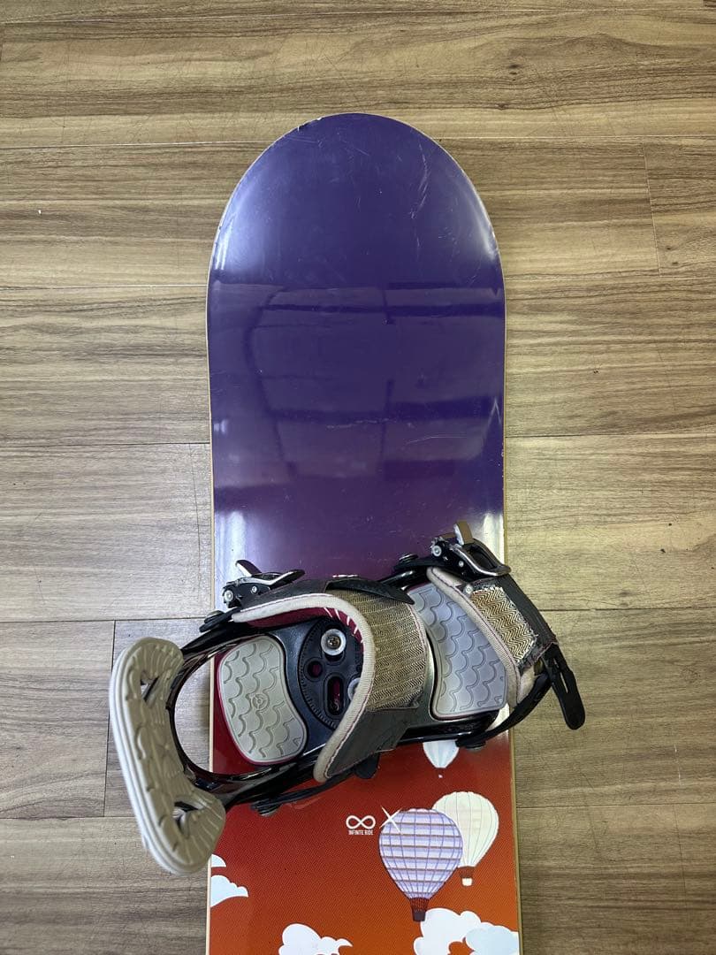 スノーボード BURTON144cmビンディングSALOMON size S/M