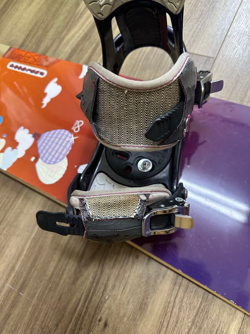 スノーボード BURTON144cmビンディングSALOMON size S/M