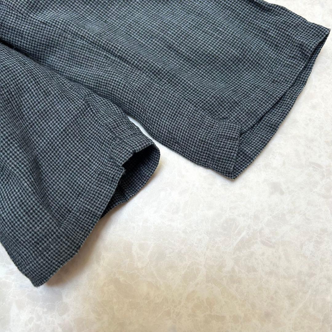 ネストローブ ワンピース リネン 千鳥格子 プチカラー オールドマンズテーラー