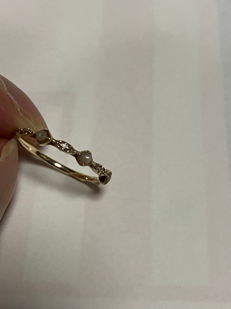 10Kダイヤモンド指輪