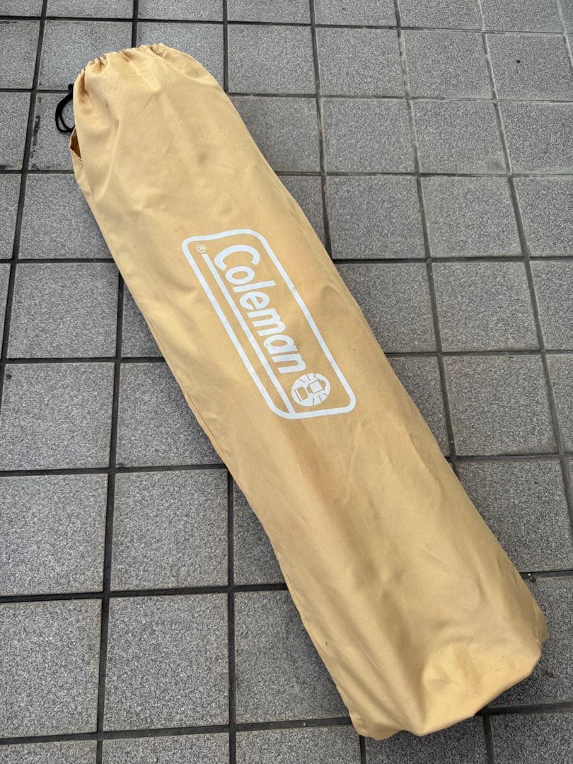 コールマン チェア レイチェア　3段階リクライニング式　ベージュ色①