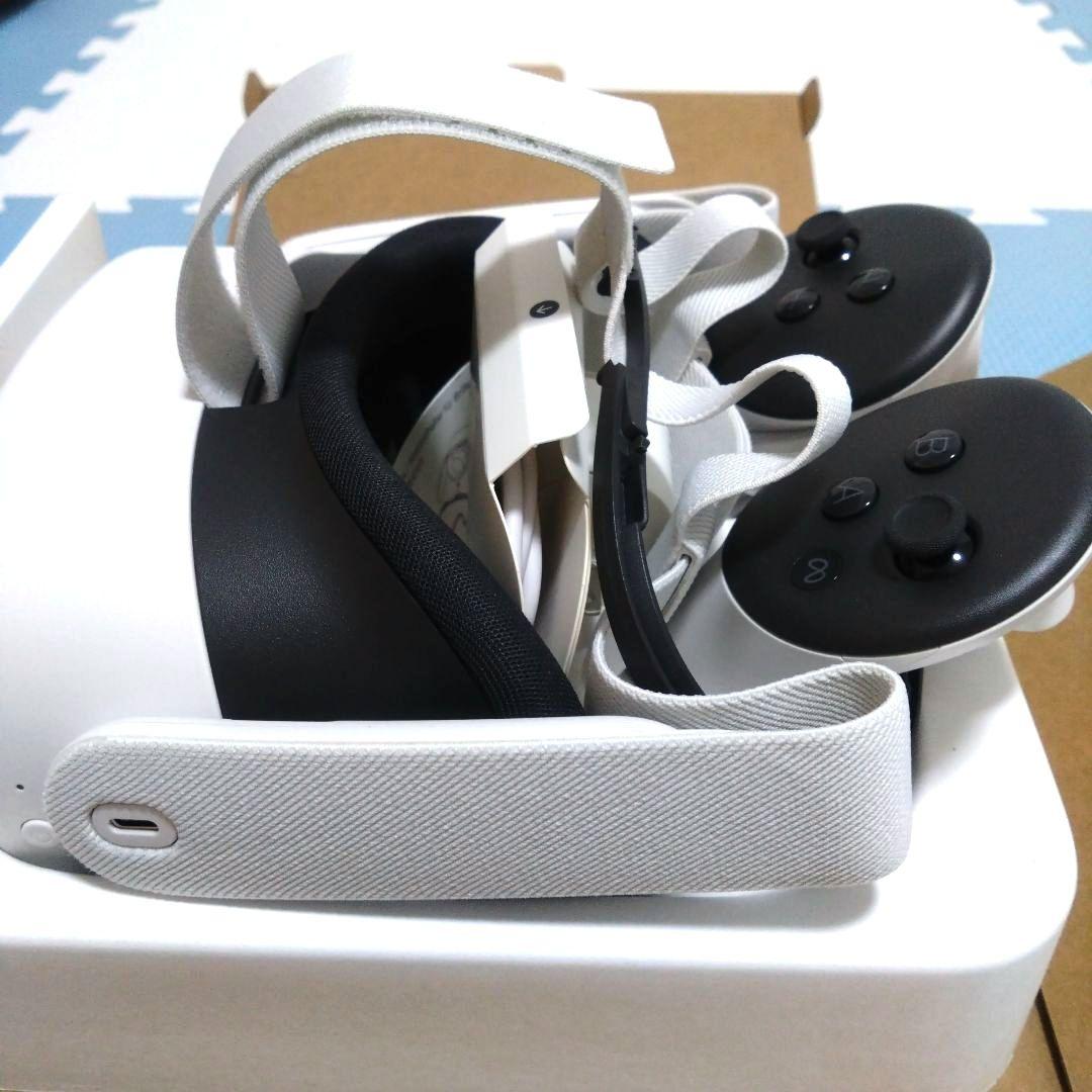  Quest 3S 128GB VRヘッドセットとフェイスパッド