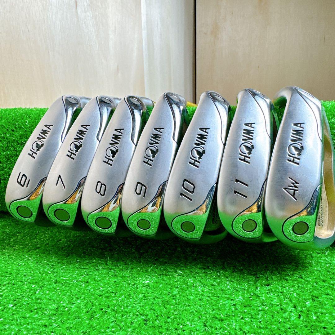 豪華7本 HONMA BERES MG700 星3S アイアンセット ★★★