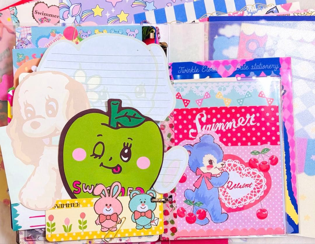 おすそ分けファイル　バイブルバインダー　大大大容量　スイマー　②