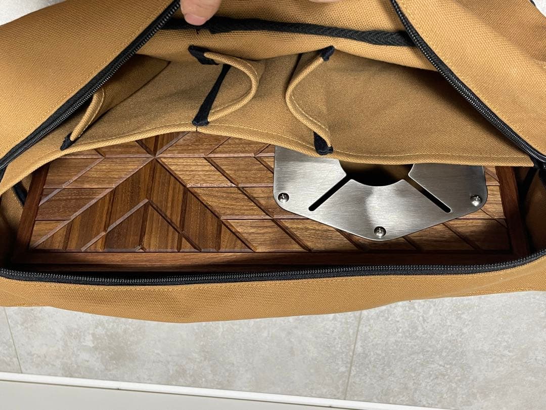 ワンオフ)オルテガ柄　ST-310専用テーブル　 & 専用バック