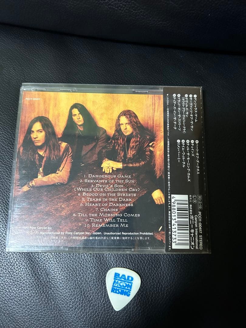 初回限定　バッドムーンライジング　ブラッド　ダグアルドリッチ　ピック付き