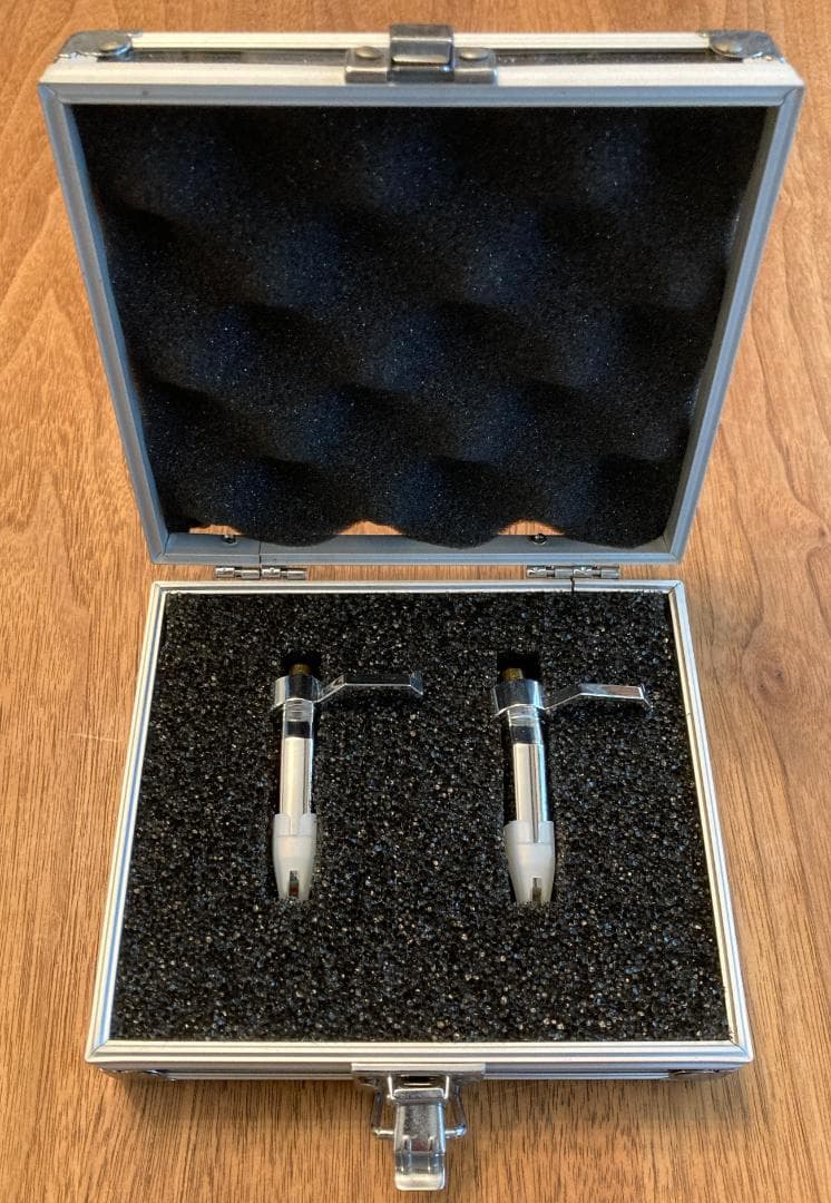 【美品・2本セット】樽屋 FPC-07M 銀針カートリッジ ケース付