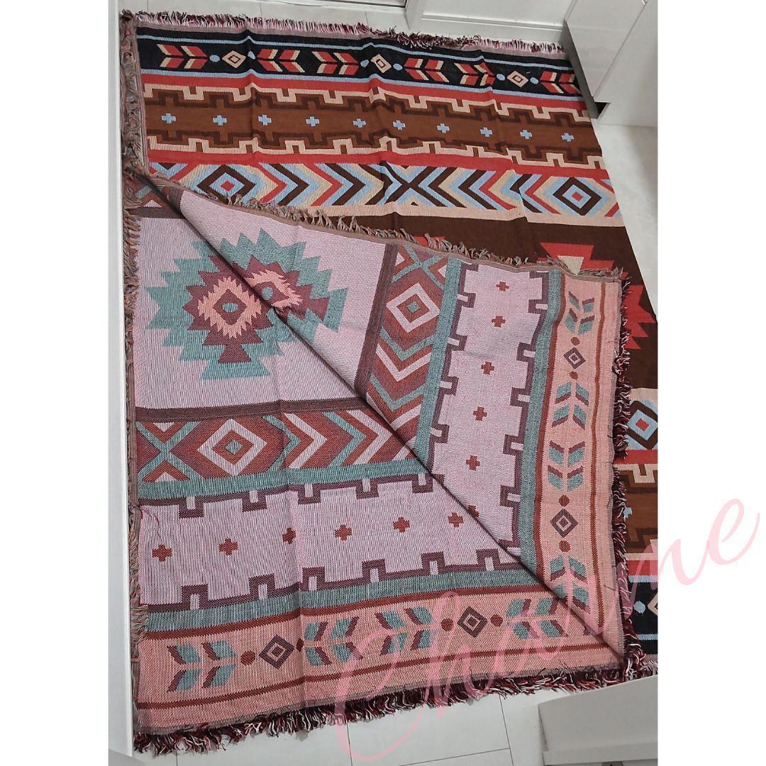 ブランケット　ラグ　キャンプ　アウトドア　マルチカバー　車中泊　コット用　3