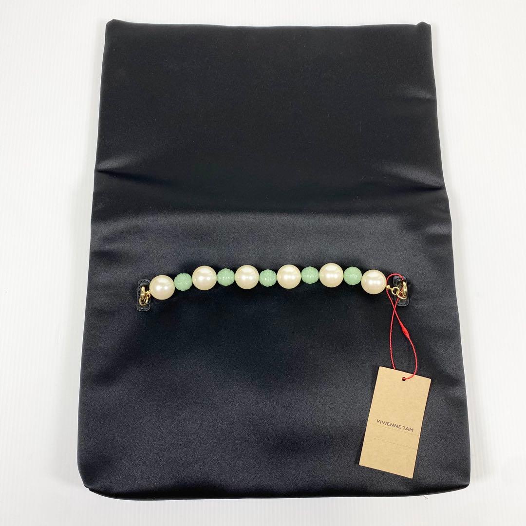 VIVIENNE TAM ヴィヴィアン タム　パーティーバッグ　パール　タグ付き