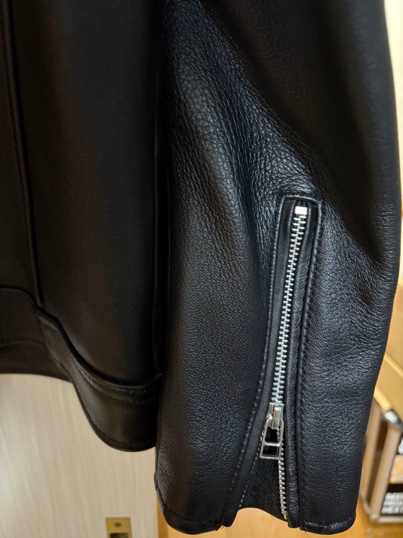 RattleTrap シングルライダースジャケット LL ブラック