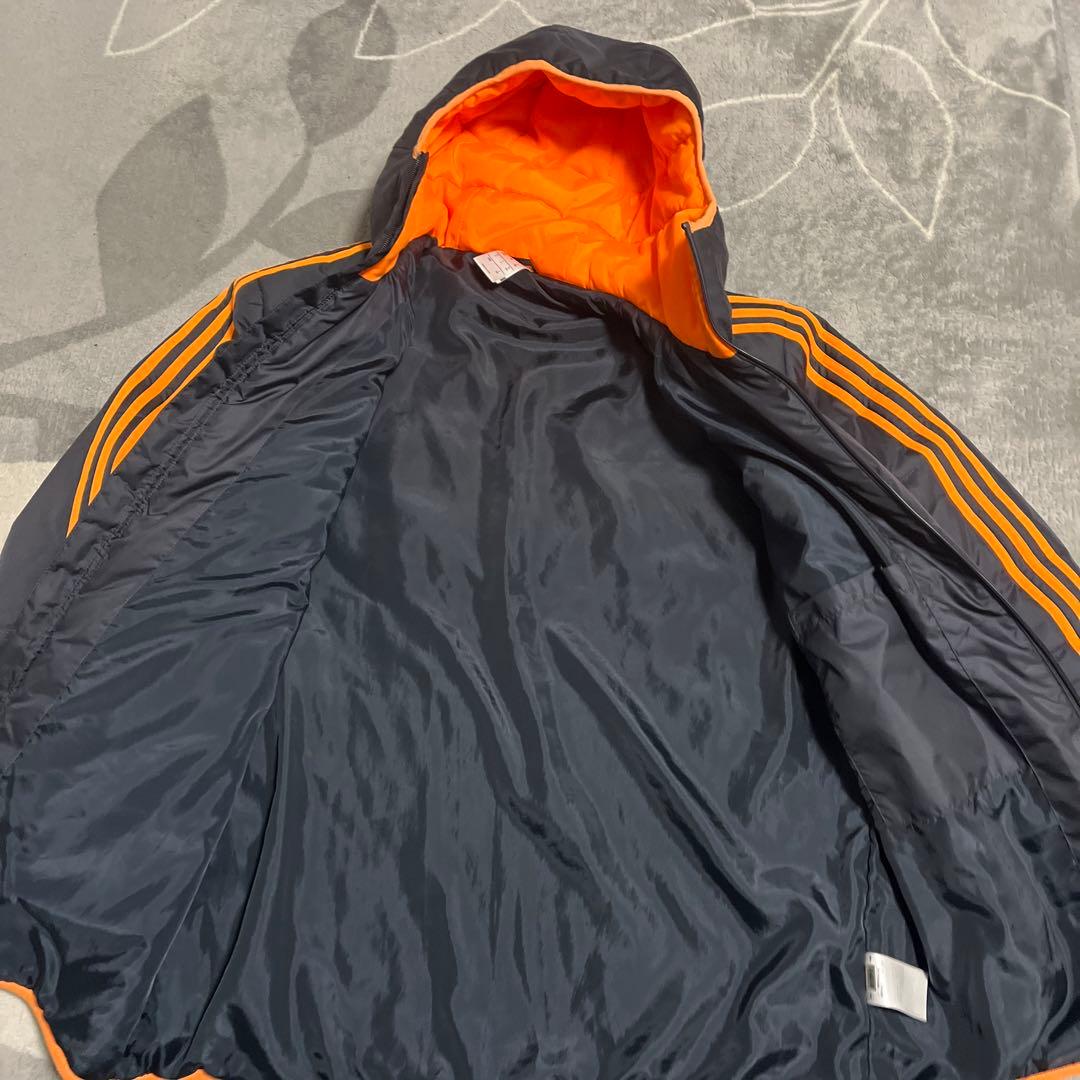 adidas アディダス レアル・マドリード ハーフベンチコート サイズXO