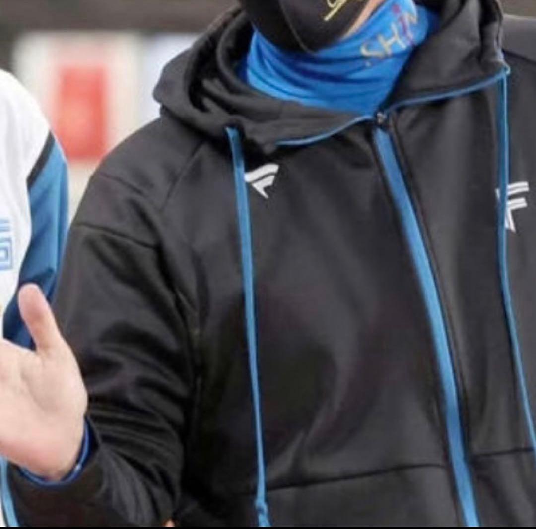 【新商品】2026北海道日本ハムファイターズ選手ジップ ブラックジャケット　黒L