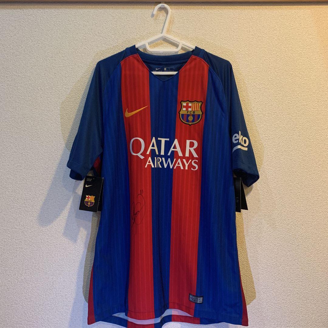 ネイマール　サイン入りユニフォーム